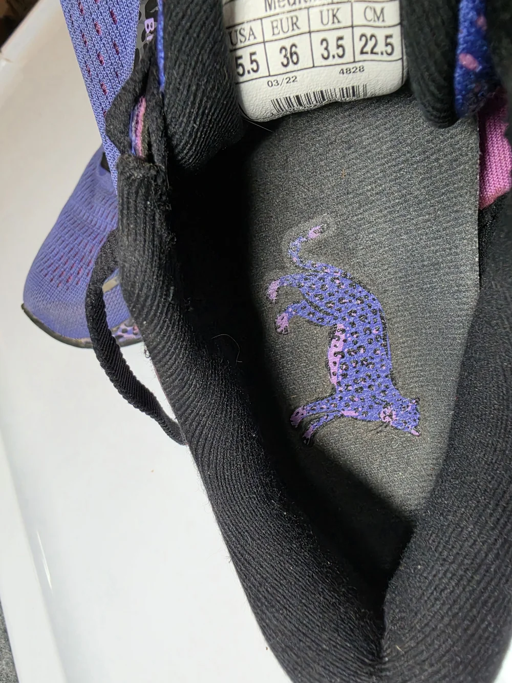 Brooks Ghost 14 Limited Edition Running Shoes In electric Cheetah - Picture 10 of 10